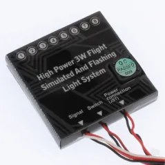 GT Power High Power 3W Flight Simulated And Flashing Light System