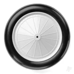 Dubro 1/6 Scale 4.66in diameter Vintage Wheels (1 pair per card)