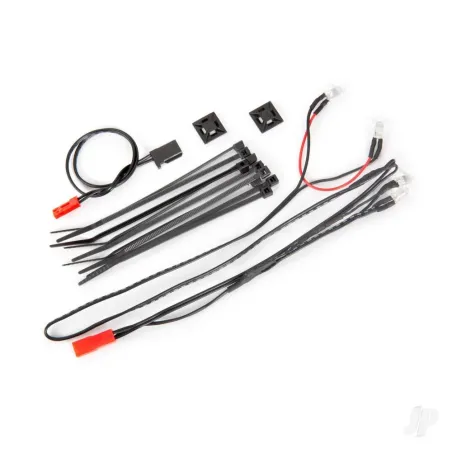Traxxas LED light harness/ power harness/ zip ties (9)/ mounts (2) (fits 9333 or 9335 body)
