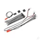 Traxxas LED light harness/ power harness/ zip ties (9)/ mounts (2) (fits 9333 or 9335 body)