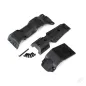 Traxxas Skid plate Set, Front / skid plate, Rear / 3x10 BCS (6 pcs) / 3x30 BCS (1pc) (fits 8629 & 8630 bulkheads)