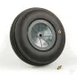 Dubro 3-3/4in diameter Large Treaded Wheel (1 each per card)