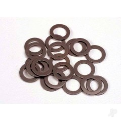 Traxxas PTFE-coated washers, 5x8x0.5mm (20) (use with ball bearings)