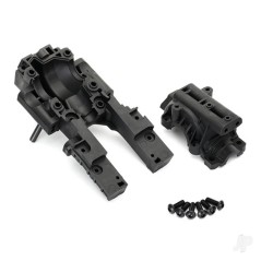 Traxxas Bulkhead, Front (upper and lower) / 4x12mm BCS (6 pcs) (requires 8622 Chassis)
