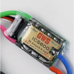 GWS ICS-600 Speed Controller (30A) 5-8 Cells BEC