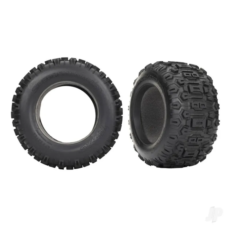 Traxxas Tyres, Sledgehammer (2) / foam inserts (2) Traxxas Tyres, Sledgehammer (2) / foam inserts (2)