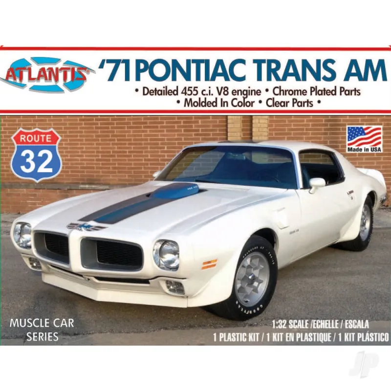 Atlantis Models 1971 Pontiac Firebird Route 32