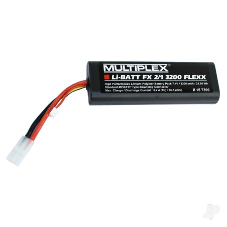 Multiplex LI-BATT FX 2/1-3200 7.4V Flexx 157390