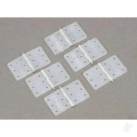 Dubro Nylon Hinge, Standard Size (6 pc per package)