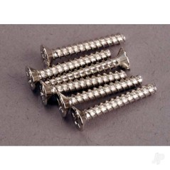Traxxas Screws, 3x20mm countersunk self-tapping (6 pcs)