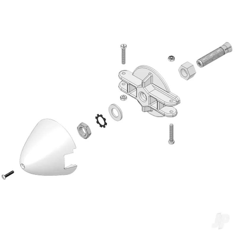 Multiplex Driver Blade Support and Spinner
