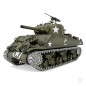 Henglong 1:16 U.S. Medium Tank M4A3 Sherman with Infrared Battle System (2.4Ghz + Shooter + Smoke + Sound + Metal Gearbox / Trac