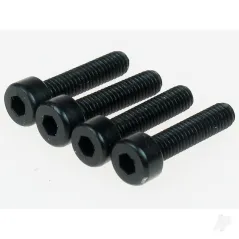 Dubro 3.5mm x 15 Socket-Head Cap Screws (4 pcs per package)
