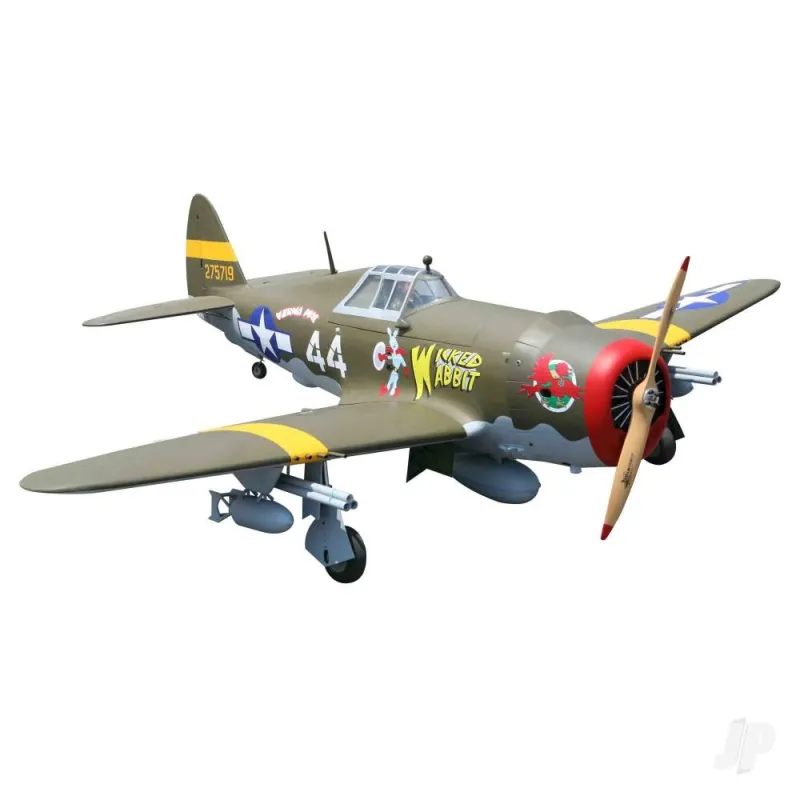 Seagull P-47 Razorback 38-50cc (with retracts) 80in (SEA-306)