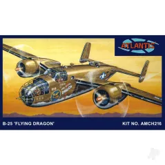 Atlantis Models 1:64 B-25 Flying Dragon with Swivel Stand