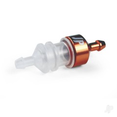 JP Fuel Filter Anodized/Clear Chamber Short