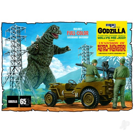 MPC Godzilla Army Jeep