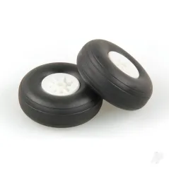 JP 1.3/4in - (44mm) White Wheels (2 pcs)