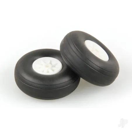 JP 1.3/4in - (44mm) White Wheels (2 pcs)