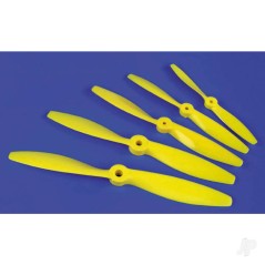 JP 8x4 Nylon Propeller Yellow