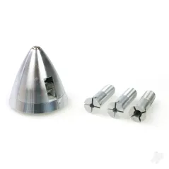 JP 38mm Aluminium CNC Spinner and Hub (Electric)