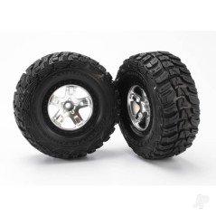 Traxxas Tyres and Wheels, Assembled Glued Kumho Tyres (2 pcs)