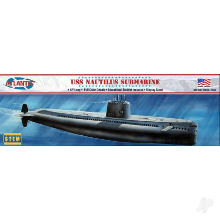 Atlantis Models 1:300 SSN 571 Nautilus Submarine