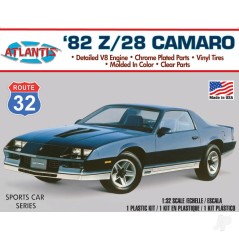 Atlantis Models 1:32 1982 Chevy Camaro Route 32