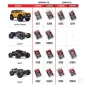 Traxxas Hardware kit, stainless steel, Sledge (contains all hardware used on Sledge)