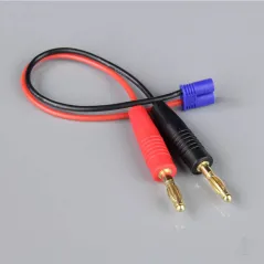 Radient Charge Lead, 4mm Bullet to EC2 Male, 18AWG, 150mm (ESC End)