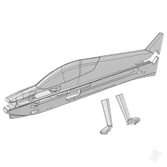 Multiplex Parkmaster 3D Fuselage and Undercarrriage Cover 224132