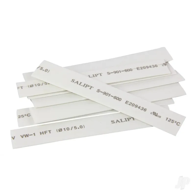 Radient Heat Shrink Tubing, 9.5mm x 100mm, 3/8x4in (8 pcs)