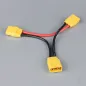 Radient XT90 Series Connector, 12AWG, 100mm