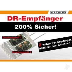 Multiplex Receiver RX-12-Dr Compact M-LINK 2.4GHz 55821
