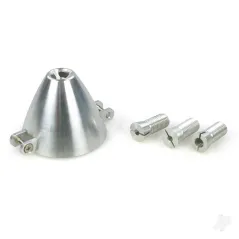 JP 45mm Aluminium CNC Cooling Spinner and Hub (Electric)