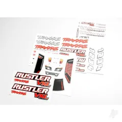 Traxxas Decal sheets, Rustler VXL