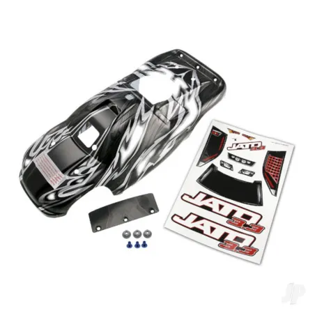 Traxxas Body, Jato 3.3, ProGraphix (replacement for the painted Body) Graphics are painted, requires paint & final colour applic