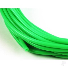 JP 2mm (3/32) Silicone Fuel Tube Neon Green 10m