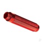 Traxxas Body, GTS shock, Long (Aluminium, Red-anodised) (1pc) (for use with 8140R TRX-4 Long Arm Lift Kit)