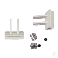 Multiplex Hinges FUNRAY 12x20 w.connection 2 Set