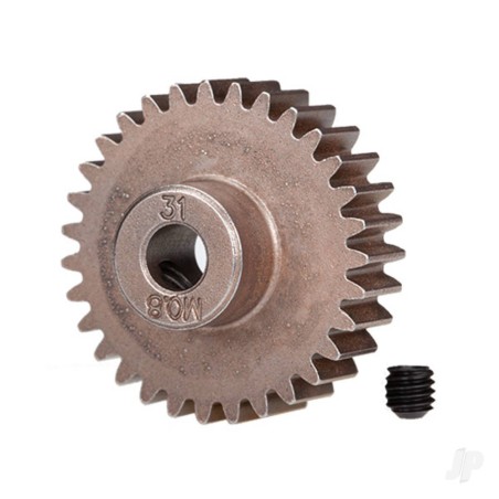 Traxxas 31-T Pinion Gear (0.8 metric pitch, compatible with 32-pitch) Set (fits 5mm shaft)