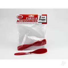 Guillow 6in Plastic Propeller (3 propellers)