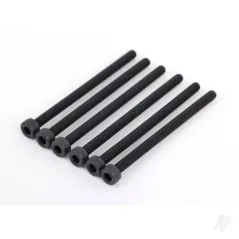 Traxxas Screws, 3x45mm cap-head machine (hex drive) (6)
