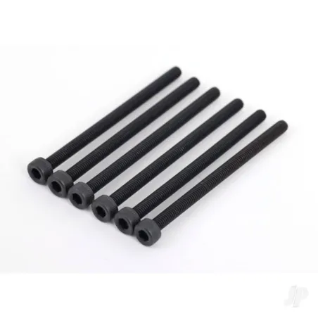 Traxxas Screws, 3x45mm cap-head machine (hex drive) (6)