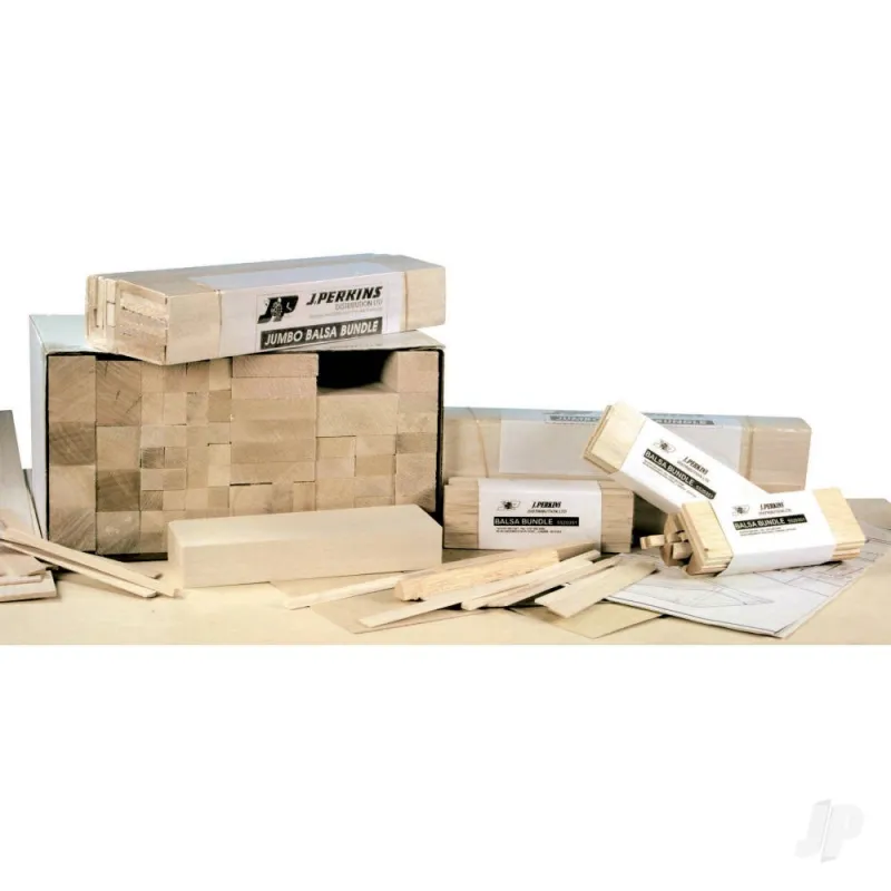 JP 12in Balsa Block Pack 300mm