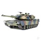 Henglong 1:16 U.S. M1A2 Abrams with Infrared Battle System (2.4GHz + Shooter + Smoke + Sound + Metal Gearbox, Idler, Front Wheel
