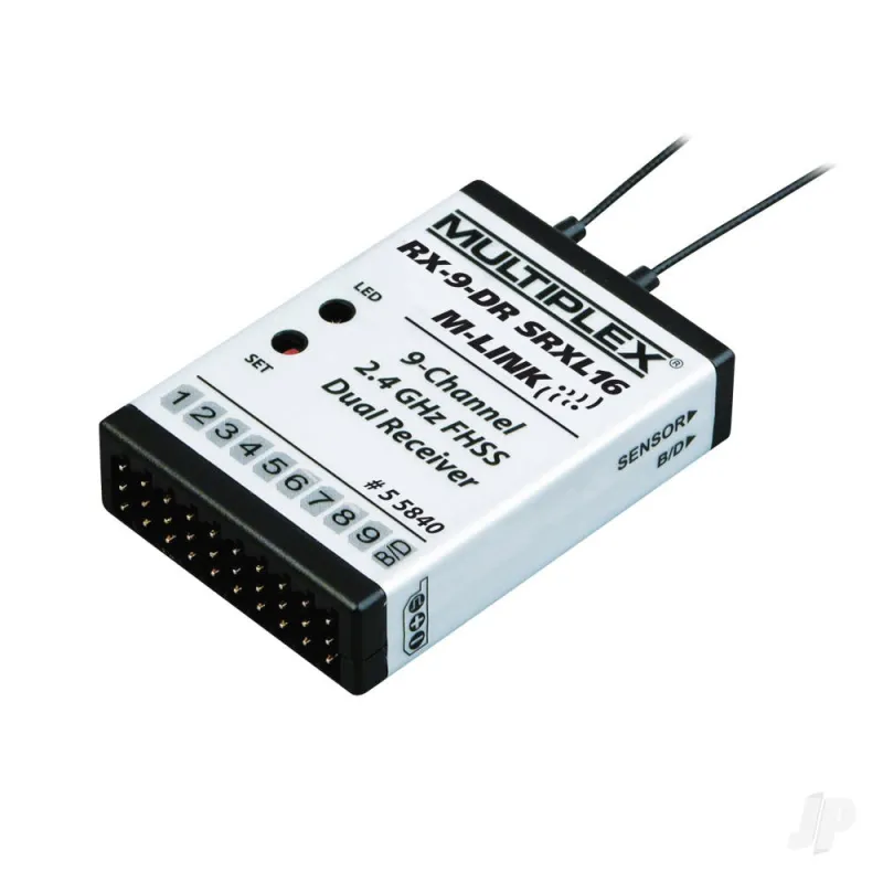 Multiplex Receiver RX-9-Dr M-LINK with SRXL Interface 2.4GHz 55840