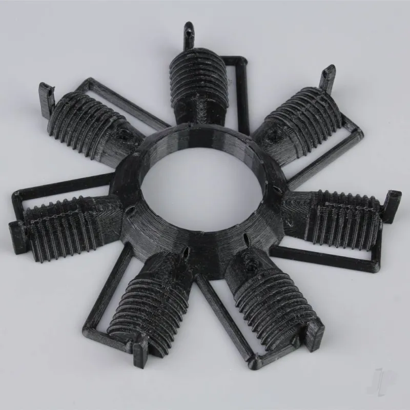 ScaleBitz 1:8 Scale WWI 7-Cylinder Engine (130mm 5 1/8in)