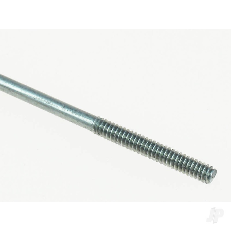 Dubro 12in, 4-40 Threaded Rod (1 pc per tube)