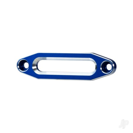 Traxxas Fairlead, winch, aluminium (blue-anodised) (use with front bumpers 8865, 8866, 8867, 8869, or 9224)